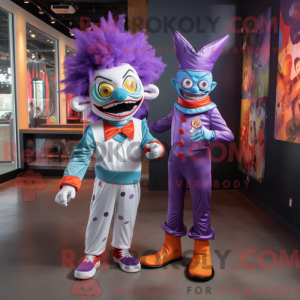 Mascot character of a...
