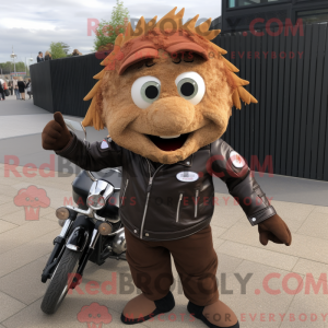Mascot karakter van een...