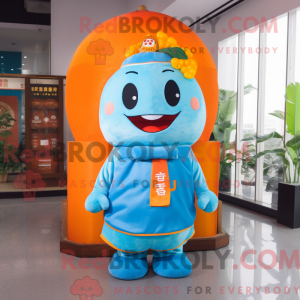 Mascot karakter van een...