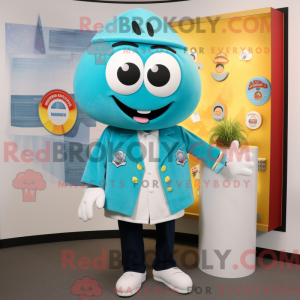 Mascot character of a...