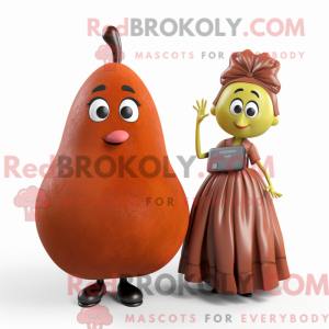 Mascot character of a Rust...