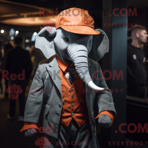 Mascot character of a Rust...