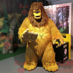 Personnage mascotte d un...