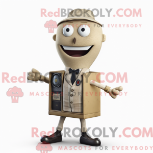 Personnage mascotte d un...