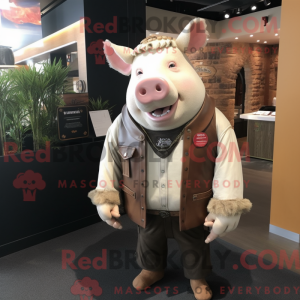 Personaje mascota de una...