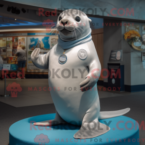 Mascot karakter van een...