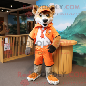 Mascot character of a...