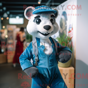 Mascottefiguur van een...