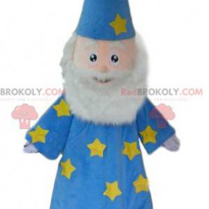 Magiker-maskot av Merlin the Enchanter - Redbrokoly.com