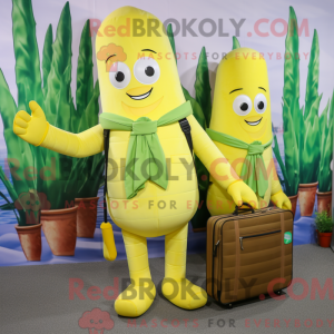 Mascot character of a Lemon...
