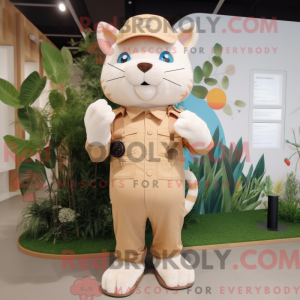 Mascot karakter van een...