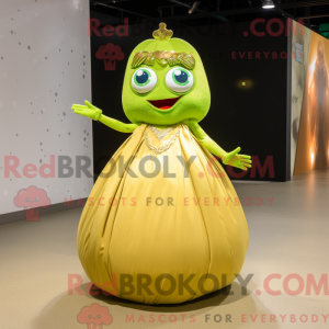 Mascottefiguur van een...