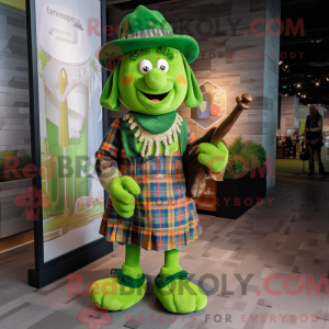 Mascottefiguur van een...