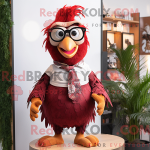 Mascot karakter van een...