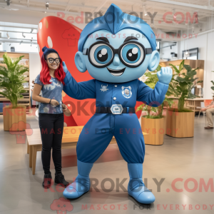 Mascottekarakter van een...