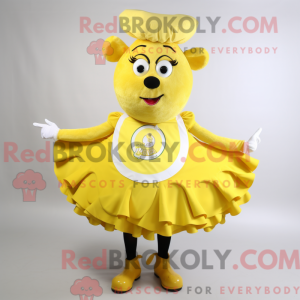 Mascot character of a Lemon...