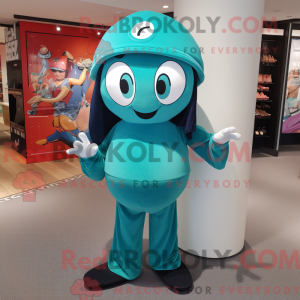 Figura de máscara de Teal...