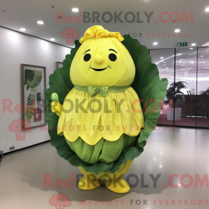 Mascottekarakter van een...