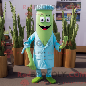 Mascot karakter van een...