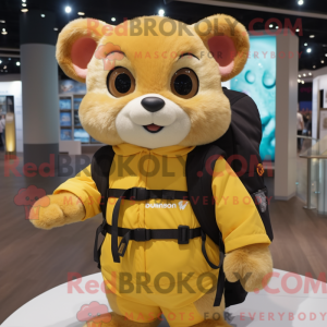 Mascot character of a Gold...