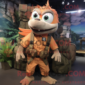 Personnage mascotte d un...