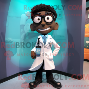 Mascot character of a Black...