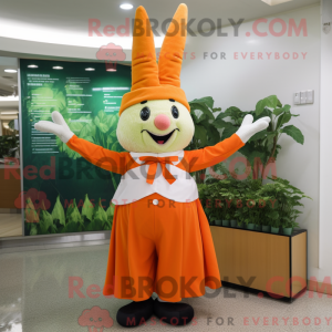 Mascottekarakter van een...