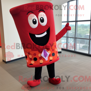 Mascot character of a Red...