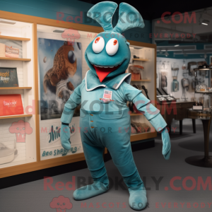 Mascot karakter van een...