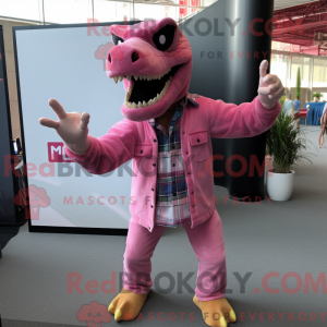 Mascot karakter van een...