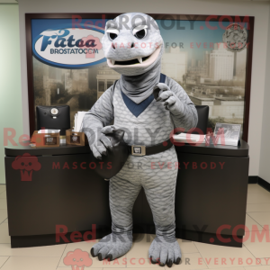 Mascottekarakter van een...