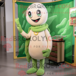Mascottefiguur van een...