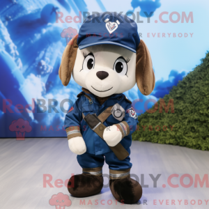Mascot karakter van een...