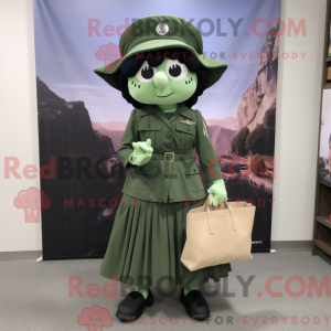 Mascottefiguur van een...