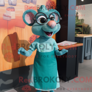 Postava maskota Teal...