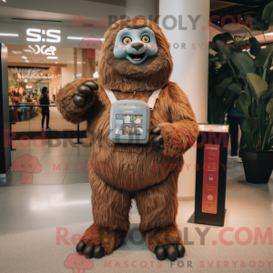 Mascot karakter van een...