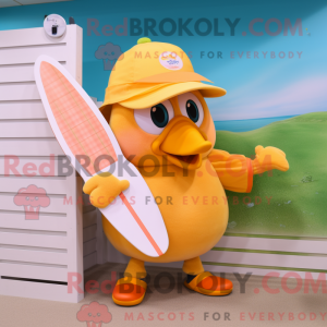 Mascot karakter van een...