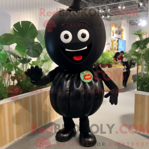 Mascot character of a Black...