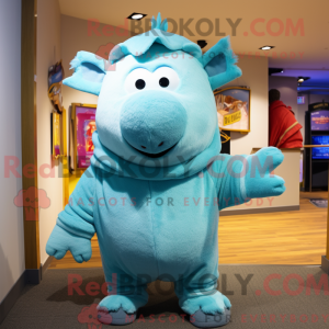 Mascot karakter van een...