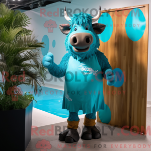 Mascot karakter van een...