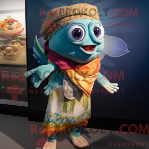 Mascot karakter van een...