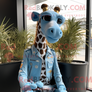 Mascot karakter van een...