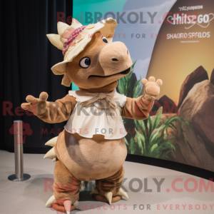 Personagem de máscara de um...