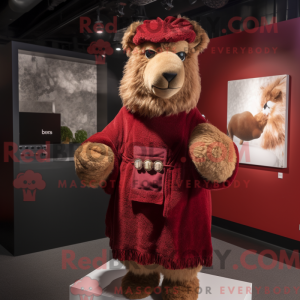 Personnage mascotte d un...