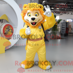 Mascot character of a...