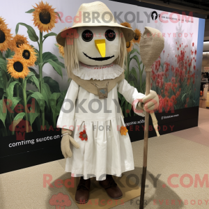 Mascottefiguur van een...