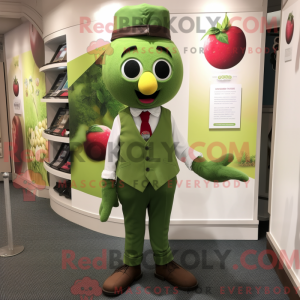 Mascot character of a Olive...