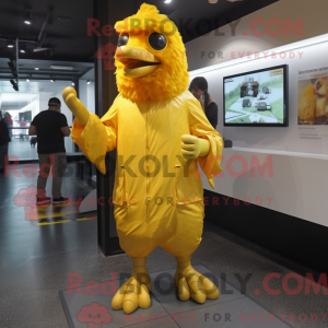 Personagem de máscara de um...