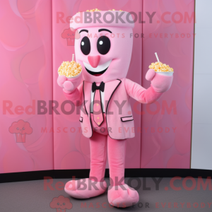 Mascot karakter van een...
