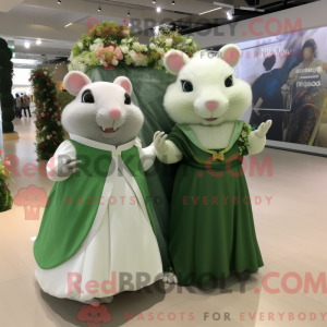 Mascot karakter van een...